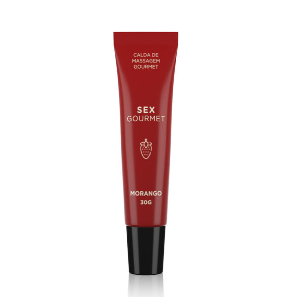 Gel Comestível Sex Gourmet Sabor Morango - 30 g - Image 3