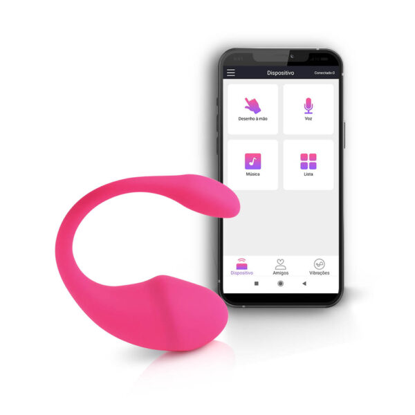 Cápsula Vibratória Multivelocidade Recarregável Go Vibe Eva Connect - Imagem 2