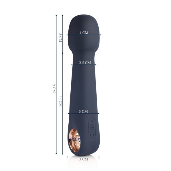 Vibrador e Estimulador Multivelocidade Recarregável Sensevibe Wand - Image 4